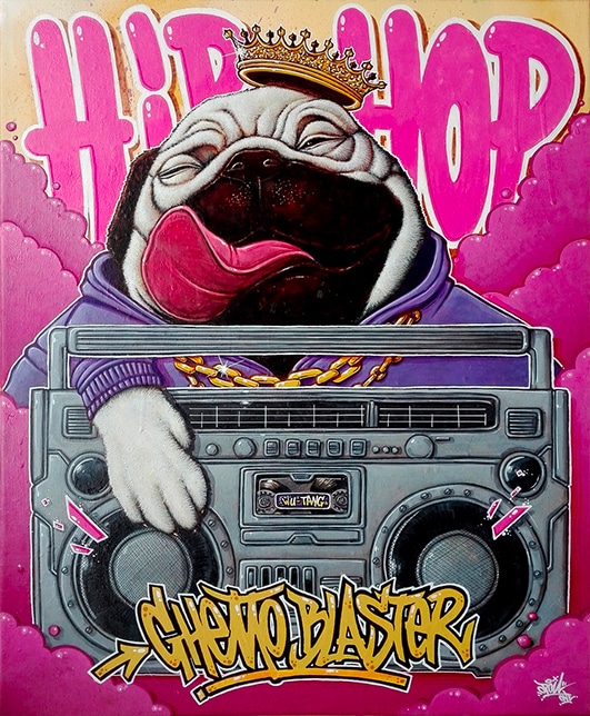 Opoil Ghetto Blaster Galerie Don Carli