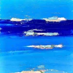 100x100 Au large du Gaou - Hector Marino - Galerie Don Carli