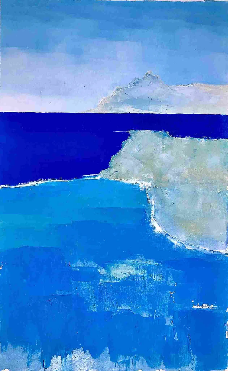 130x81cm Le bout du monde - Hector Marino - Galerie Don Carli