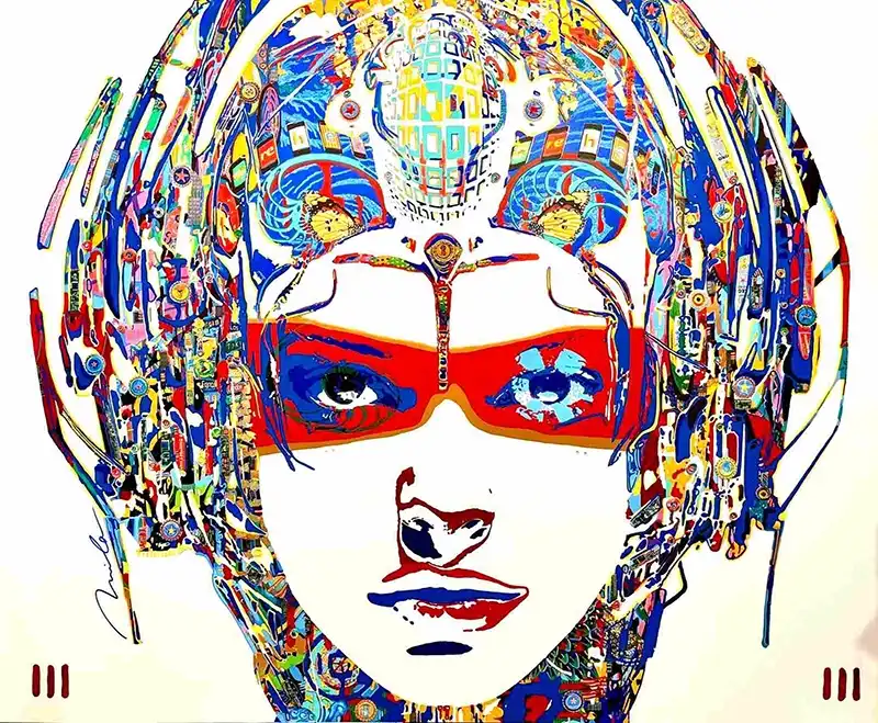 147,5x120cm Spirit Woman - Mila - Galerie Don Carli