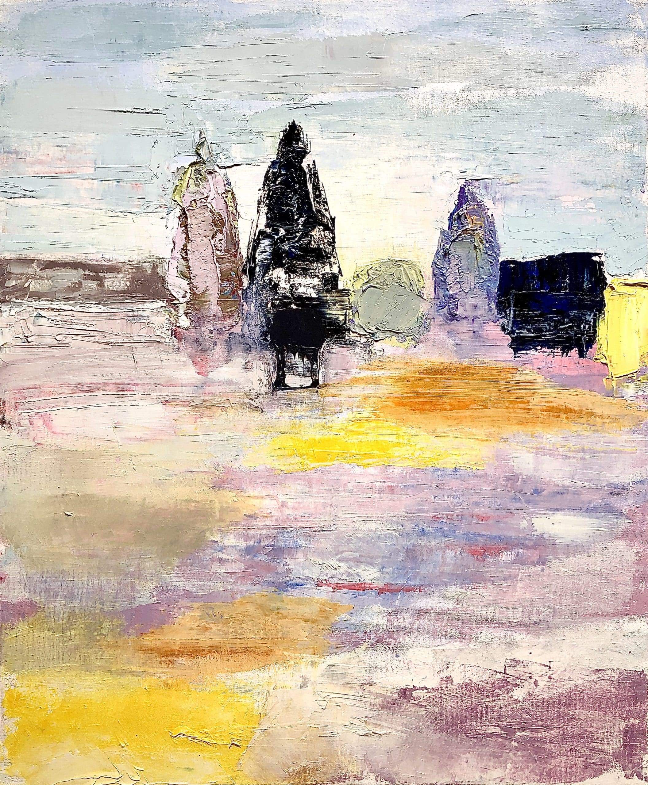 65x54cm Été indien - Hector Marino - Galerie Don Carli