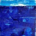 81x60cm Pacific blue - Hector Marino - Galerie Don Carli