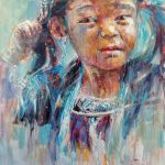 61x50cm Aspara - non dispo Van Tame - Galerie Don Carli