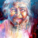 In Benevolence - 100x100cm - non dispo Van Tame - Galerie Don Carli