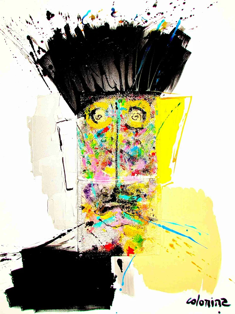 Comme d'hab 116x89cm - Jorge Colomina - Galerie Don Carli