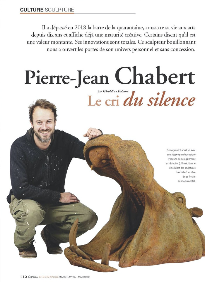 Cris du silence Pierre-Jean Chabert - Galerie Don Carli