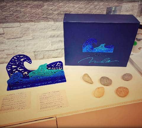 Exposition oeuvre vague de vie - Mila - Galerie Don Carli