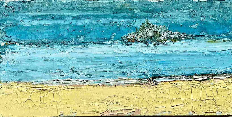 Les Embiez 20x40cm - Hector Marino - Galerie Don Carli