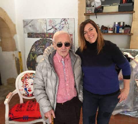 Charle Aznavour - Mila - Galerie Don Carli