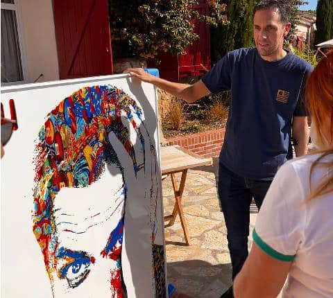 Oeuvre Grand Corps Malade - Mila - Galerie Don Carli