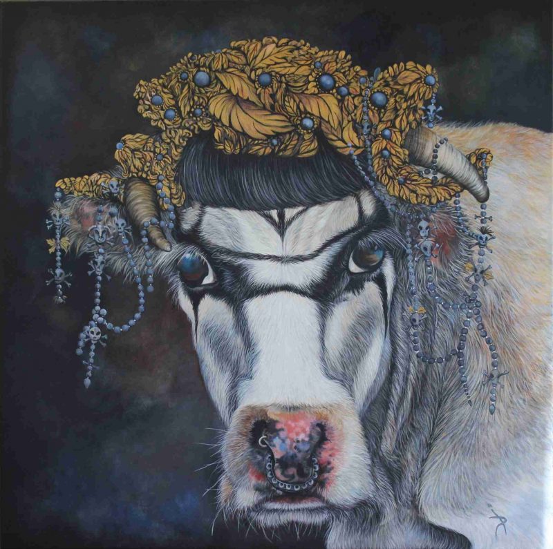 Oeuvre Fantôme - 80x80cm - Galerie Don Carli