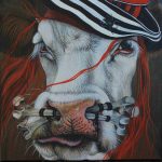 Oeuvre Flibuste - 30x30cm - Galerie Don Carli