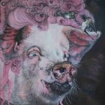 Oeuvre Gazouille - 92x73cm - Galerie Don Carli