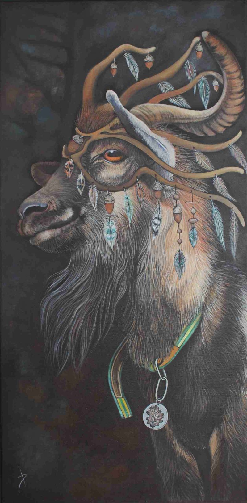 Oeuvre Grand chêne - 80x40cm - Galerie Don Carli