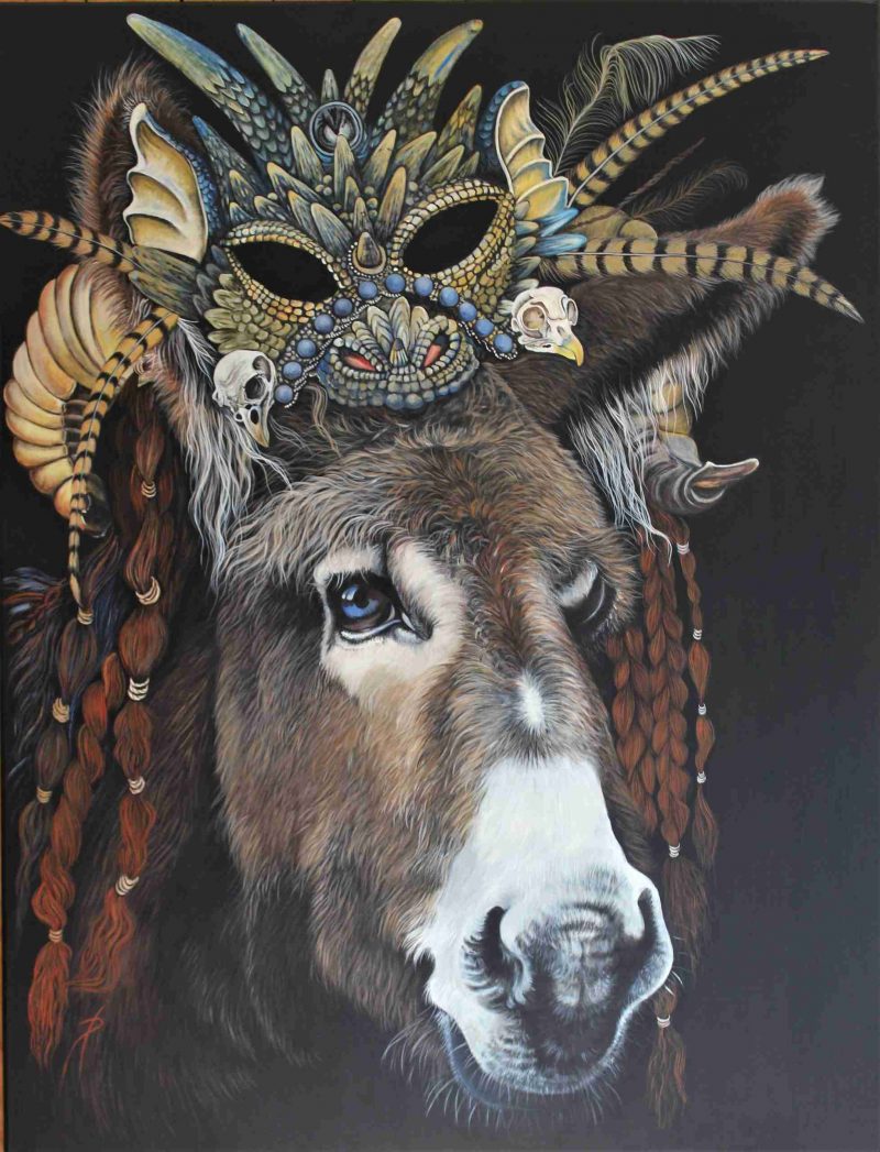 Oeuvre Khaleesi - 116x89cm - Galerie Don Carli