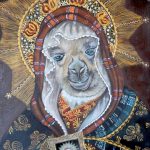 Oeuvre Santa Lama - 75x57cm - Galerie Don Carli