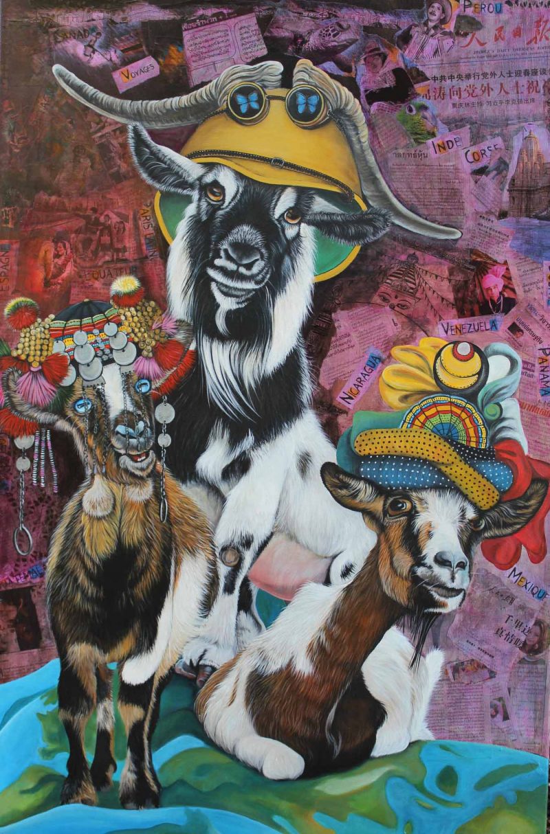 Oeuvre Voyage - 120x80cm - Galerie Don Carli