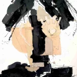 Technique sur toile 130x97cm Entre ombre et lumière - Jorge Colomina - Galerie Don Carli