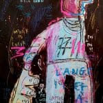 100x50cm Capter la vision qui nous va bien - Jazzu - Galerie Don Carli