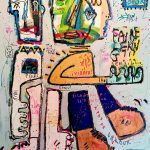 100x81cm Soleil d'or - Jazzu - Galerie Don Carli