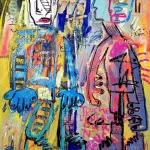 100x81cm Toucher notre âme d'enfant - Jazzu - Galerie Don Carli