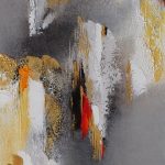 120x40cm Straw colour - Dominique Mylène Gaultier - Galerie Don Carli