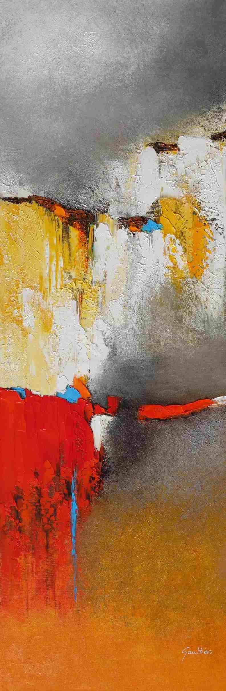 120x40cm Autumn - Dominique Mylène Gaultier - Galerie Don Carli