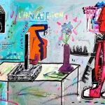 130x81cm L'art de rien - Jazzu - Galerie Don Carli