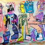 130x97cm Une vie rose de joies - Jazzu - Galerie Don Carli