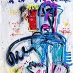 73x60cm Simple primaire - Jazzu - Galerie Don Carli