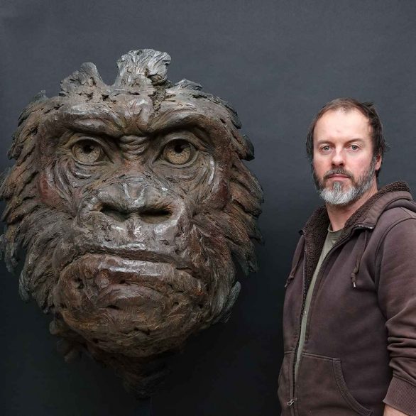 Bronze Gorilla II 4 - Pierre-Jean Chabert