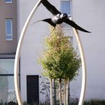 Bronze haute voltige extérieur Pierre-Jean Chabert