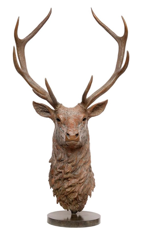 Bronze Trophée de cerf Pierre-Jean Chabert couverture