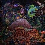 Dystopie de l'Éden I 120x135cm - Coline Renard (Raposa)