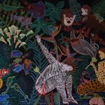 Dystopie de l'Éden II 120x135cm - Coline Renard (Raposa)