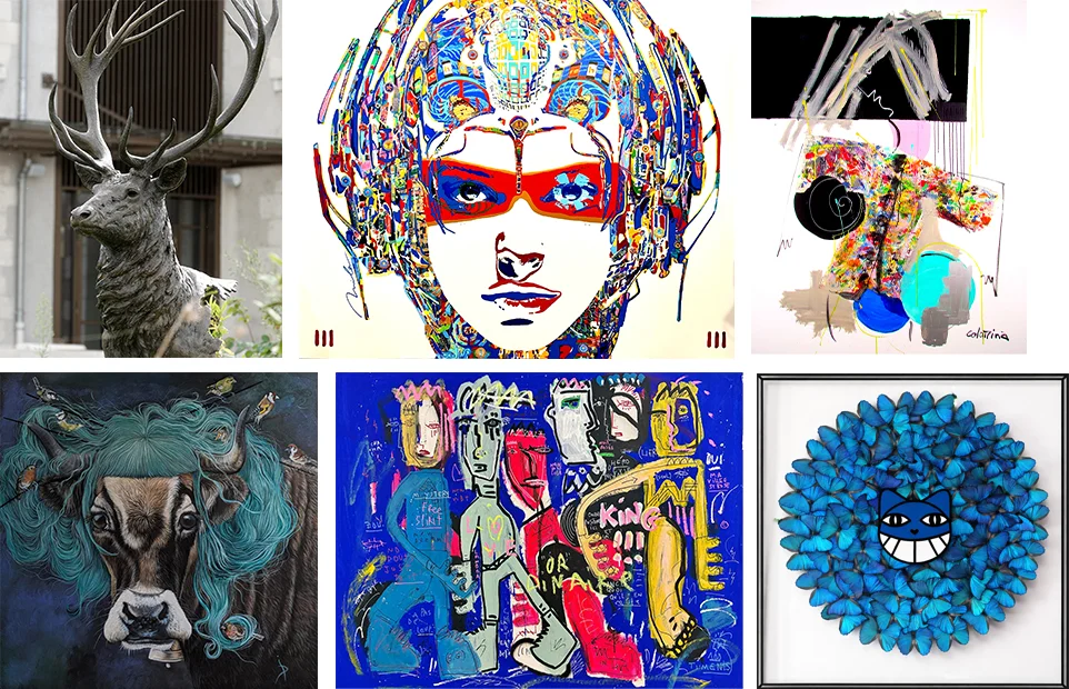 Illustration oeuvres qui sommes-nous - Galerie Don Carli