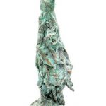 Bronze Emmeline hauteur 28cm longueur 10cm - Véronique Vantesone