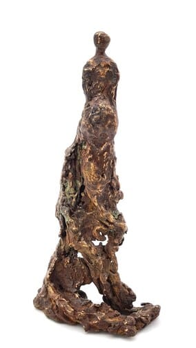 Bronze Ruth hauteur 27cm Longueur 12cm Véronique Vantesone