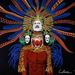 Homme jaguar 66,5x101,5cm - Coline Renard (Raposa)