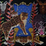 Toile 120x135cm - Tigueraje - Coline Renard Raposa