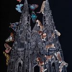 Velin d'arches - 100x70cm - Gargouilles - Coline Renard Raposa