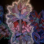 Velin d'arches - 60x90cm - Ultraviolet - Coline Renard Raposa