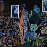 Velin d'arches - 76x56cm - Mi propia musa 1 - Coline Renard Raposa